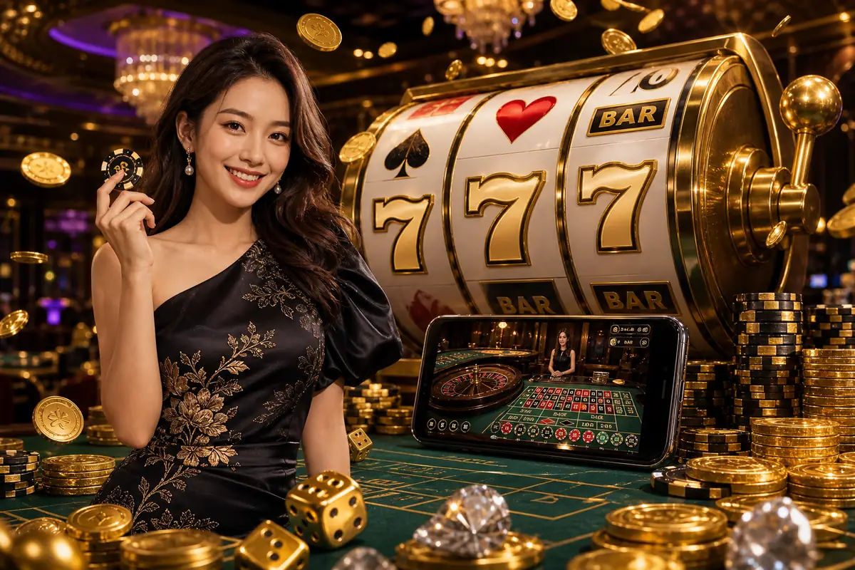 tk1999 Live Dealer Baccarat Table
